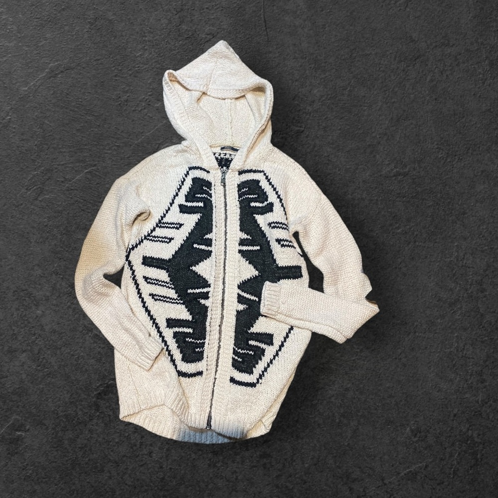 Silver jeans zip up sweater so warm and cozy
